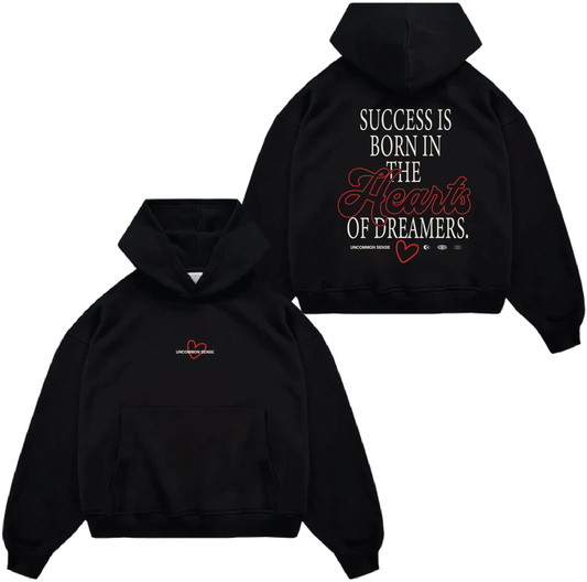 Uncommon Sense "Hearts" - Hoody